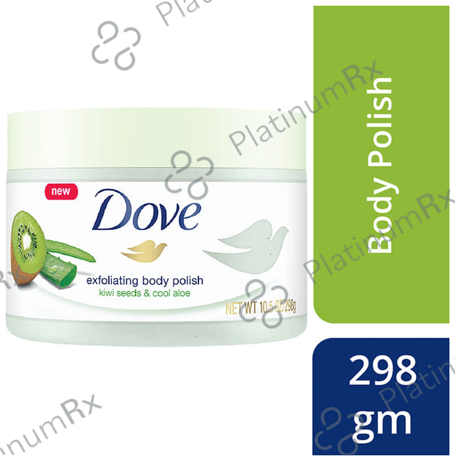 Dove Exfoliating Body Polish Kiwi Seeds and Cool Aloe