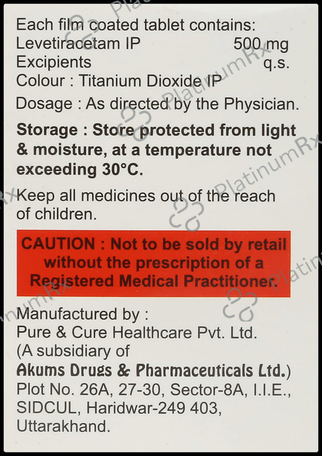 Levenig 500mg Tablet 10s