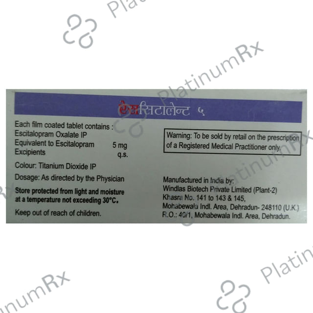 Escitalent 5 Tablet