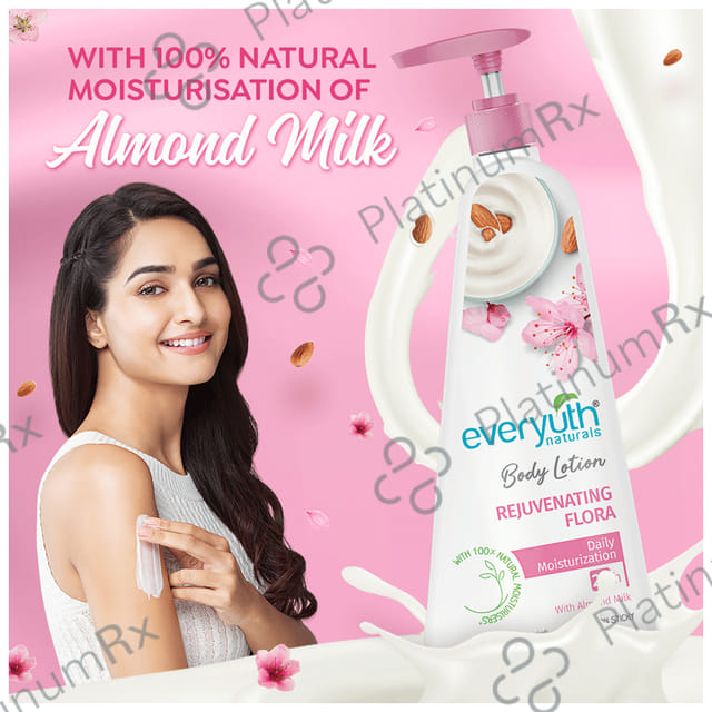 Everyuth Naturals Body Lotion Rejuvenating Flora 500 ml