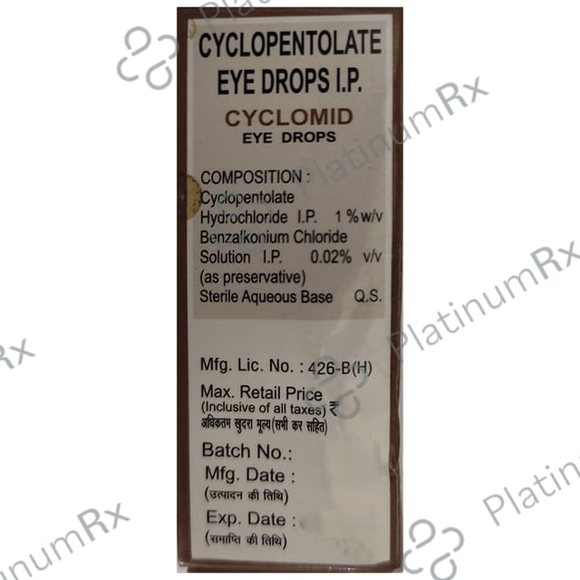 Cyclomid Eye Drop