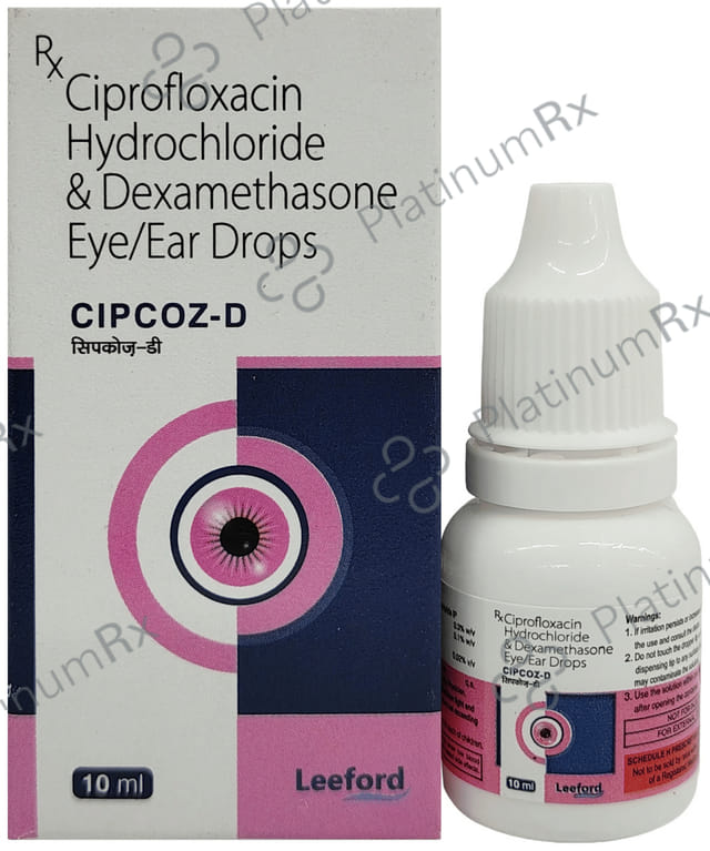 Cipcoz-D Eye/Ear Drops 10 ml