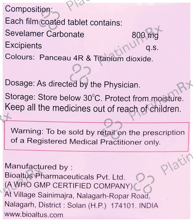 Sevanix 800mg Tablet