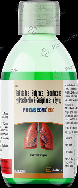 Phensedyl BX Syrup 100ml