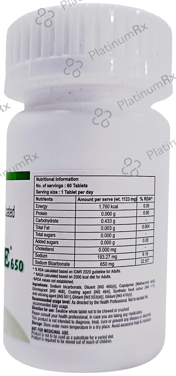 Sodisave 650mg Tablet Bottle 60s