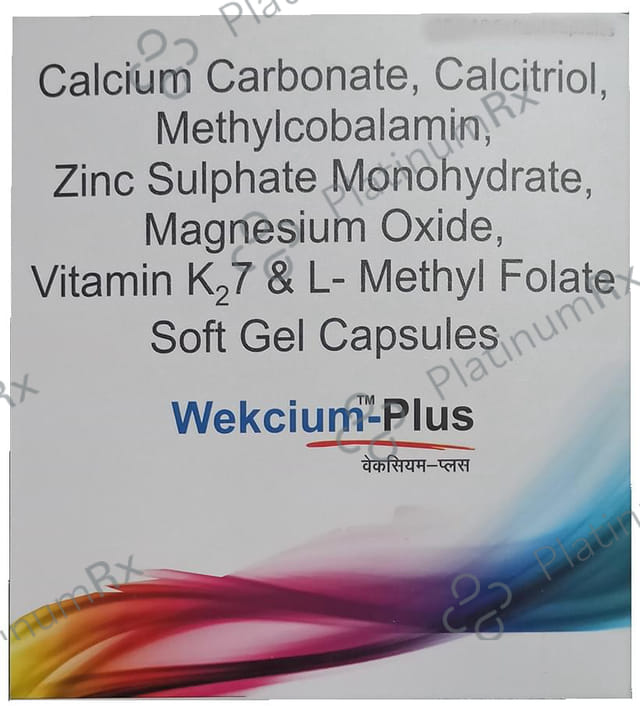 Wekcium-Plus Soft Gel Capsule
