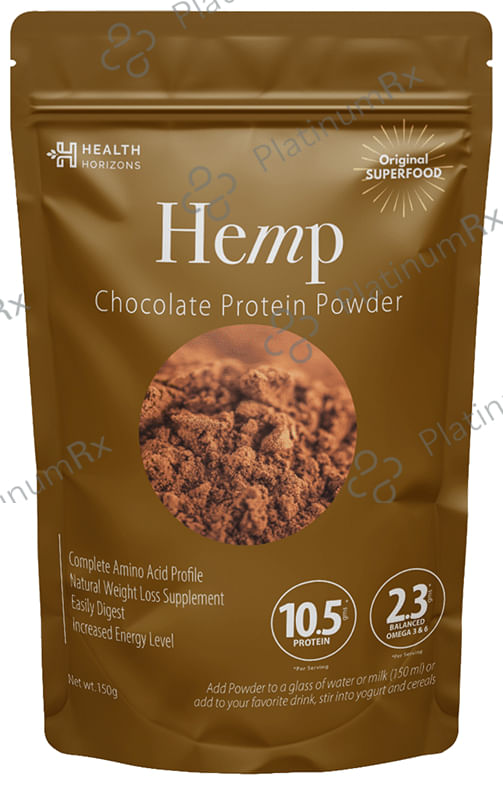 Health Horizons Hemp Protein Powder Chocolate