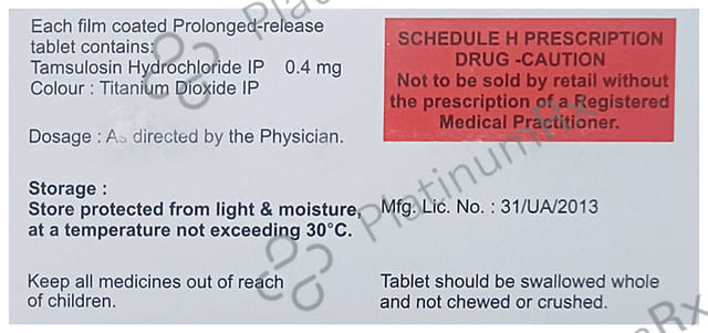 Geritam 0.4mg Tablet ER 10s