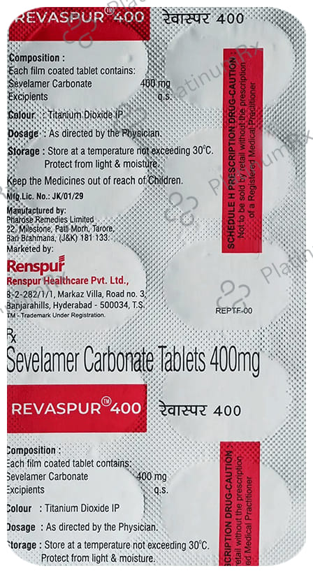 Revaspur 400mg Tablet