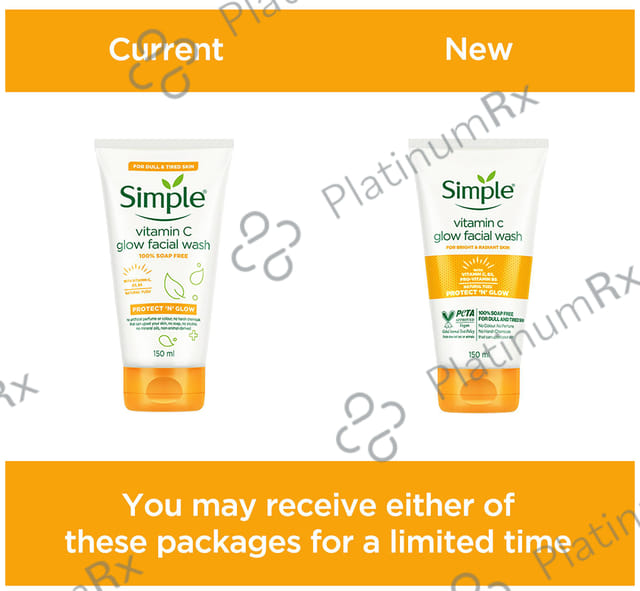 Simple Vitamin C Glow Face Wash