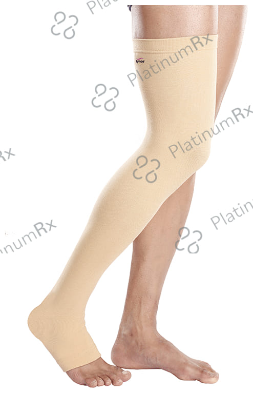 Tynor I 15 Compression Stocking Mid Thigh Open Toe XL