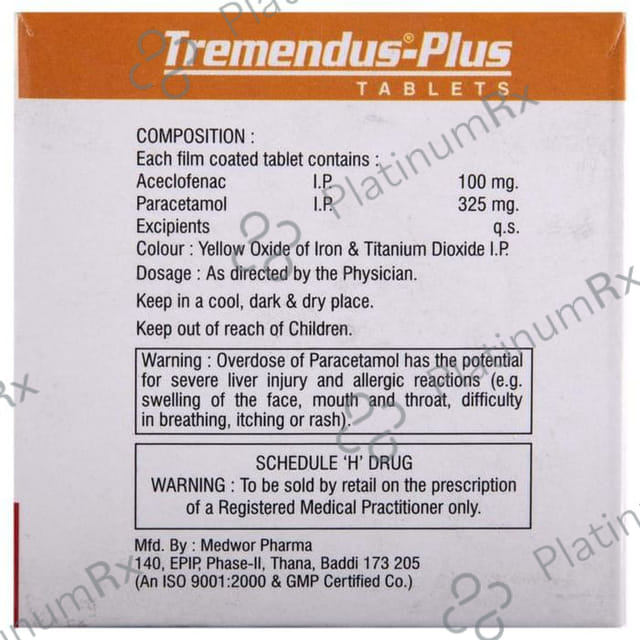 Tremendus Plus Tablet