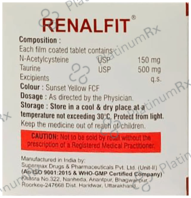 Renalfit Tablet 10s