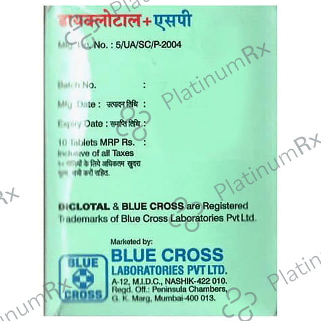 Diclotal Plus SP Tablet 10s
