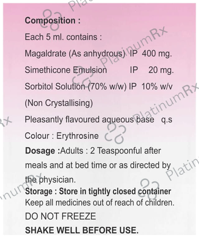 Cosil Mint Sugar Free Oral Suspension 170ml