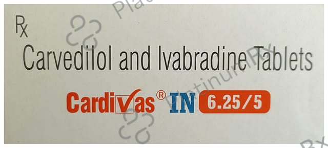Cardivas IN 6.25/5mg Tablet 10s