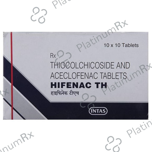 Hifenac TH 100/4mg Tablet 10s