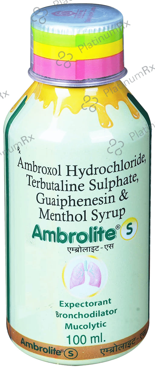 Ambrolite S Expectorant 100ml