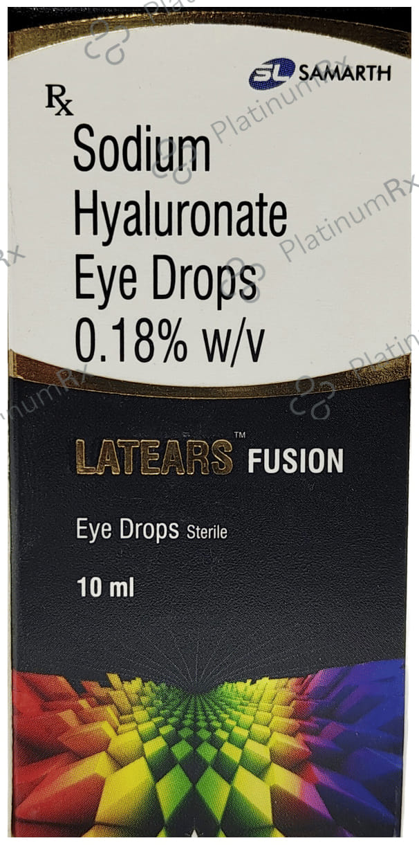 Latears 0.18% Fusion Eye Drop 10ml