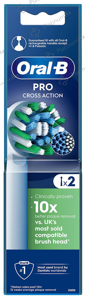 Oral-B Cross Action Power Replacement Heads