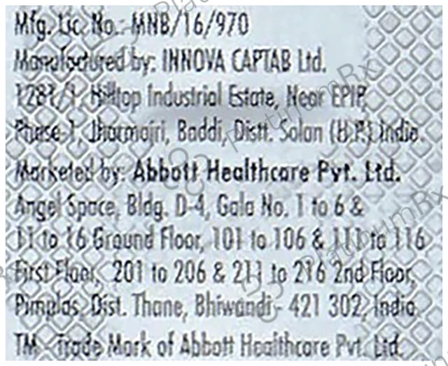 Abmetop 25mg XL Tablet ER 10s
