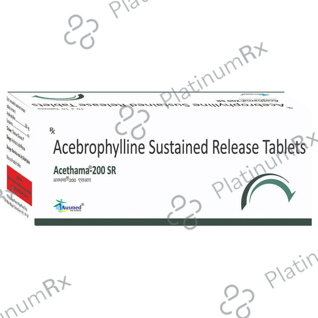 Acethama 200mg SR Tablet 10s