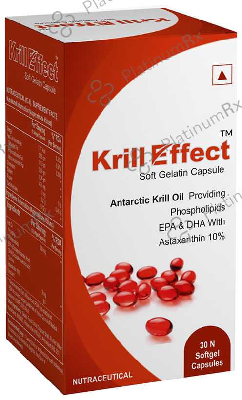 Krill Effect Soft Gelatin Capsule
