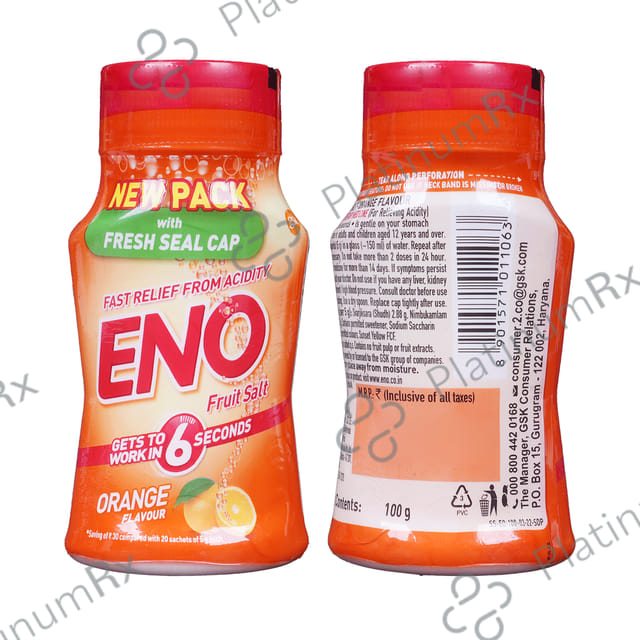Eno Flavour Orange Powder 100gm