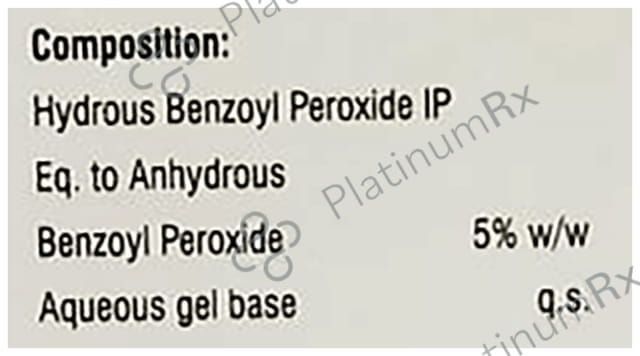 Benzonix 5% Gel Wash 60gm