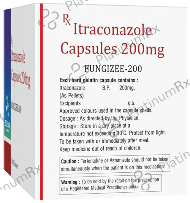 Fungizee 200mg Capsule 4s