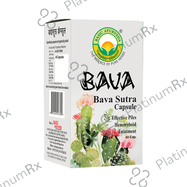 Basic Ayurveda Bava Sutra Capsule