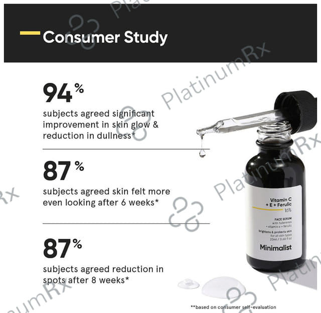 Minimalist 16% Face Serum 20ml