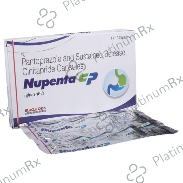 Nupenta CP 3/40mg Capsule SR 10s
