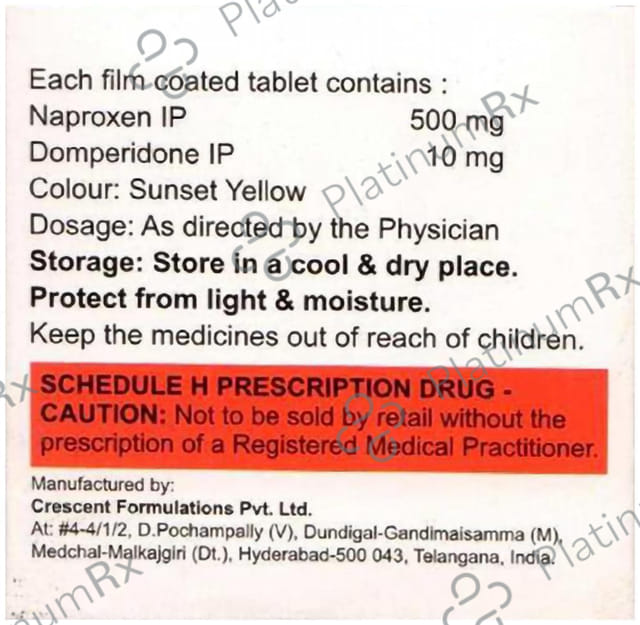 Naprodom 500mg Tablet