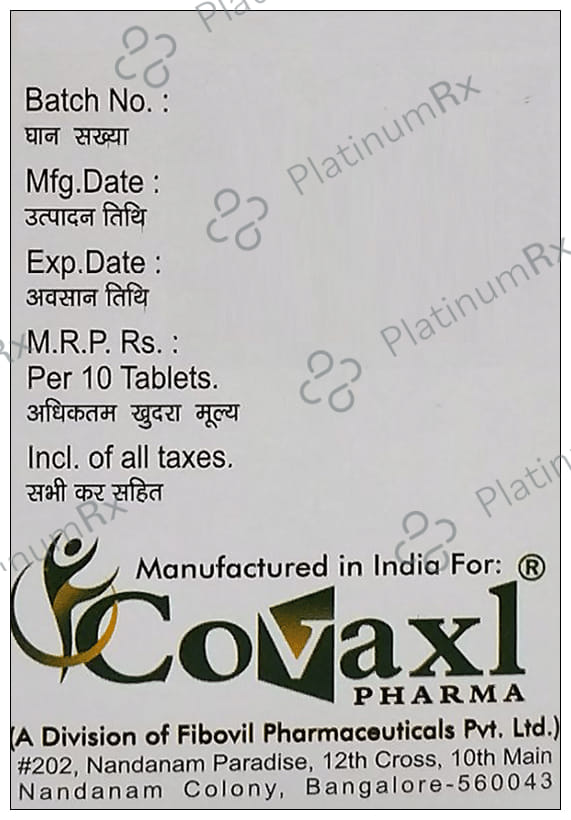Nimvax P 100/325mg Tablet 10s