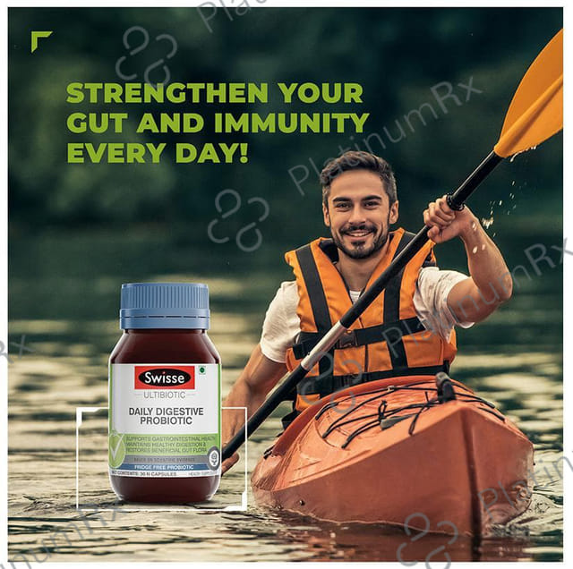 Swisse Ultibiotic Daily Digestive Probiotic Capsule