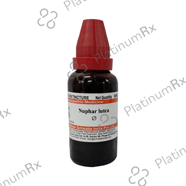 Dr Willmar Schwabe India Nuphar Lutea Mother Tincture Q