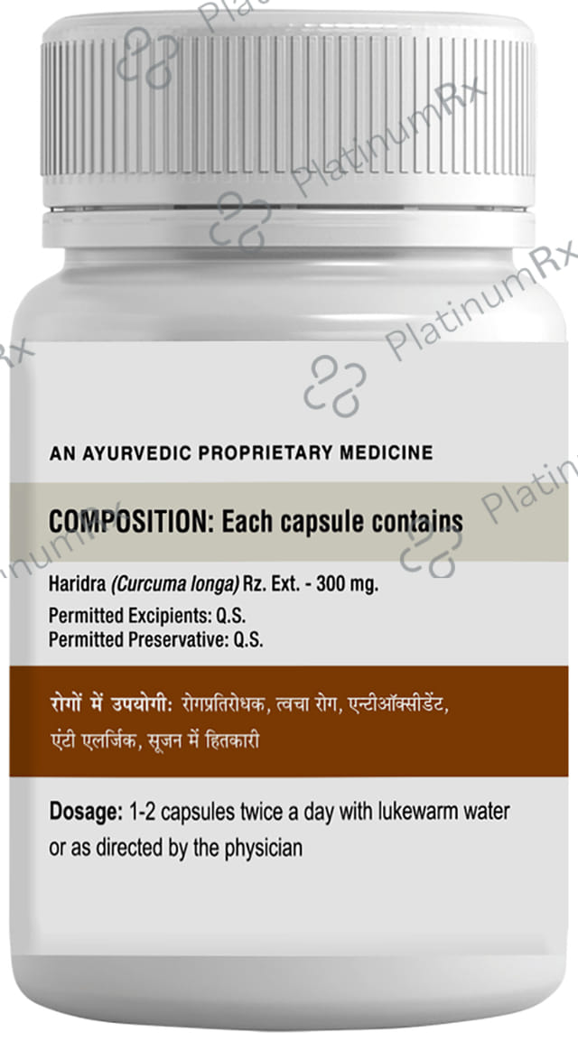 Uma Ayurveda Haridra Capsule