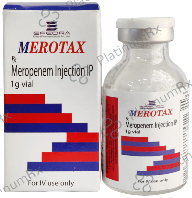 Merotax 1g Injection