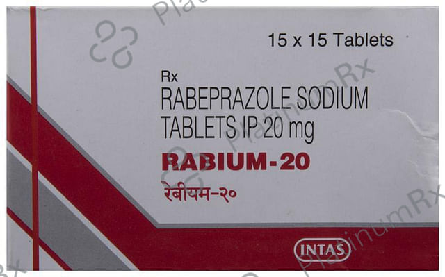 Rabium 20mg Tablet 15s