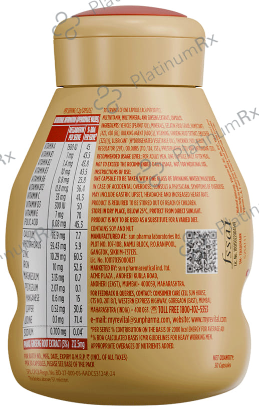 Revital H Men Multivitamin Capsule 30s