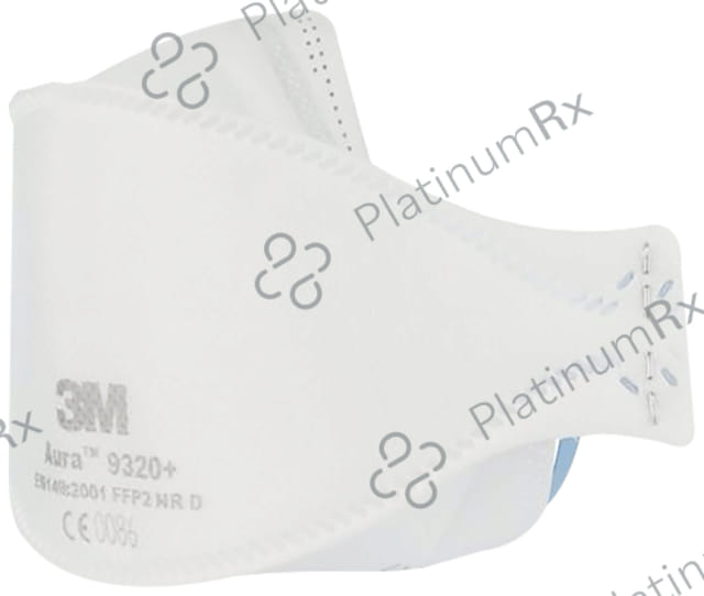 3M AuraTM 9320+ FFP2 Respirator Mask White