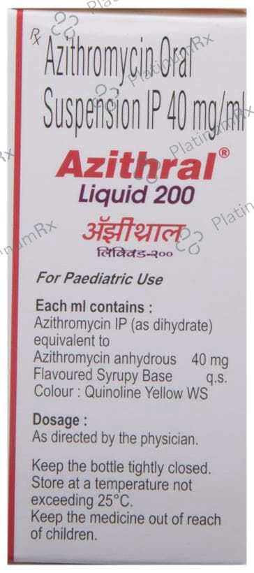 Azithral 200 Liquid 15ml