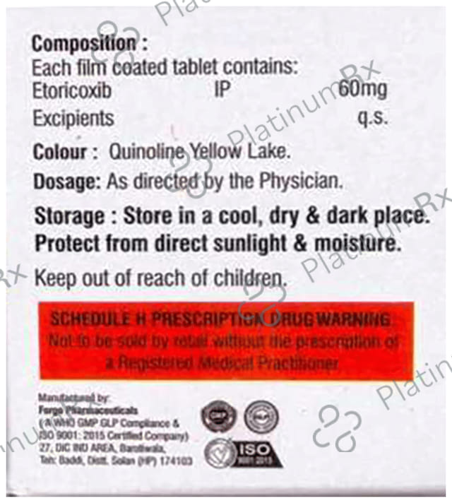 Etoversa 60mg Tablet 10s