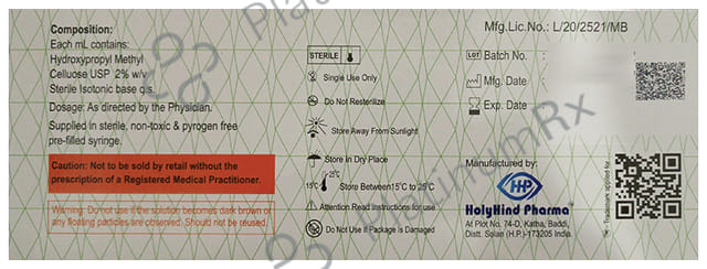 Hydrovisc PFS Ophthalmic Solution 3ml