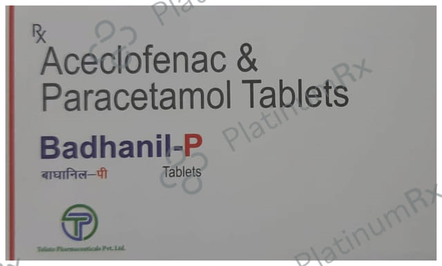 Badhanil P 100/325mg Tablet 10s