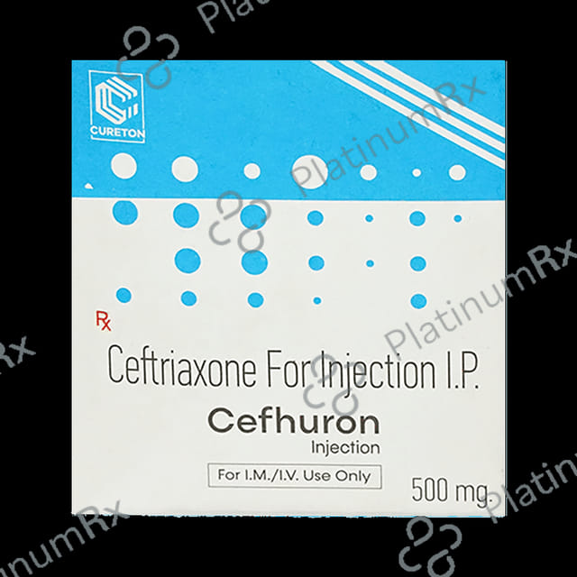 Cefhuron 500mg Injection