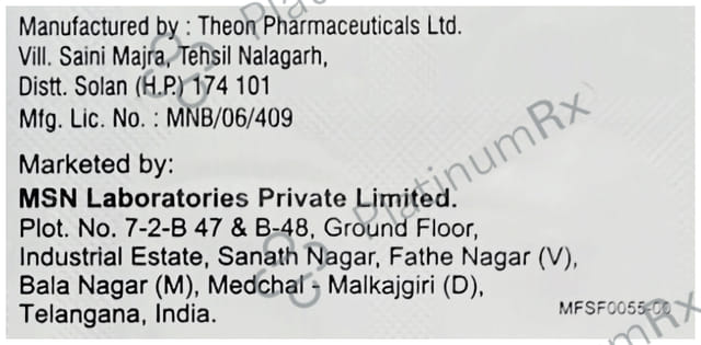 Linanext DM 500/10/5mg Tablet 10s