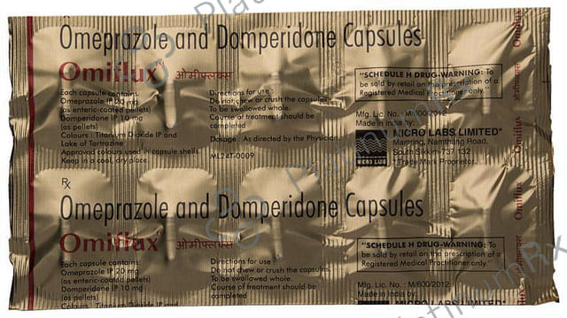 Omiflux 10/20mg Capsule 10s