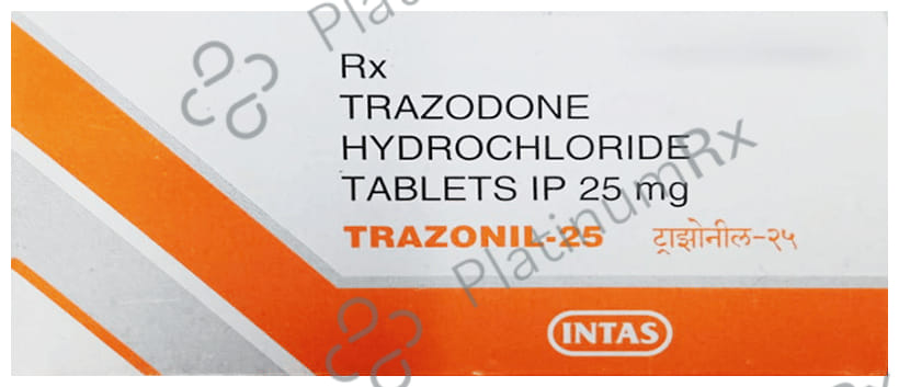 Trazonil 25mg Tablet 10s